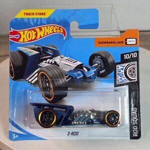 Hot Wheels 2019 Rod Squad Z-Rod 10/10 Track Stars Die-Cast Car
